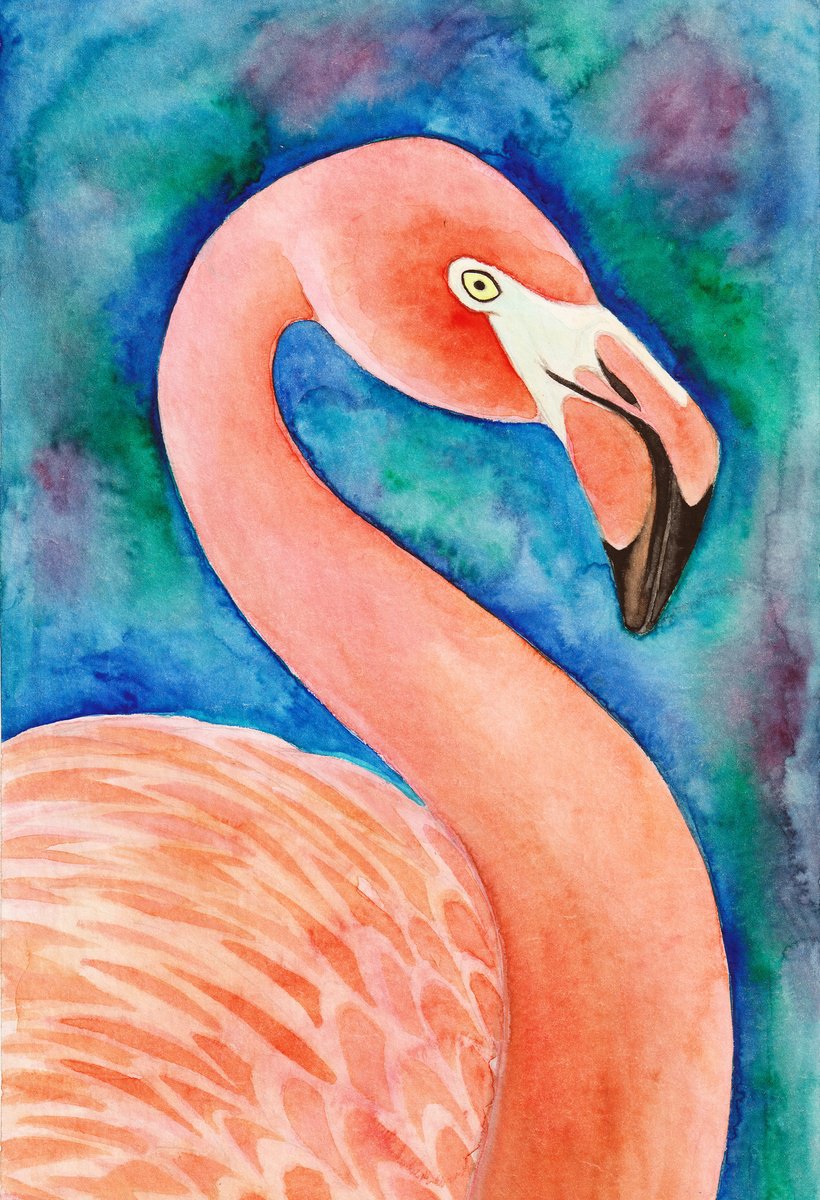 Flamingo by Veronika Demenko