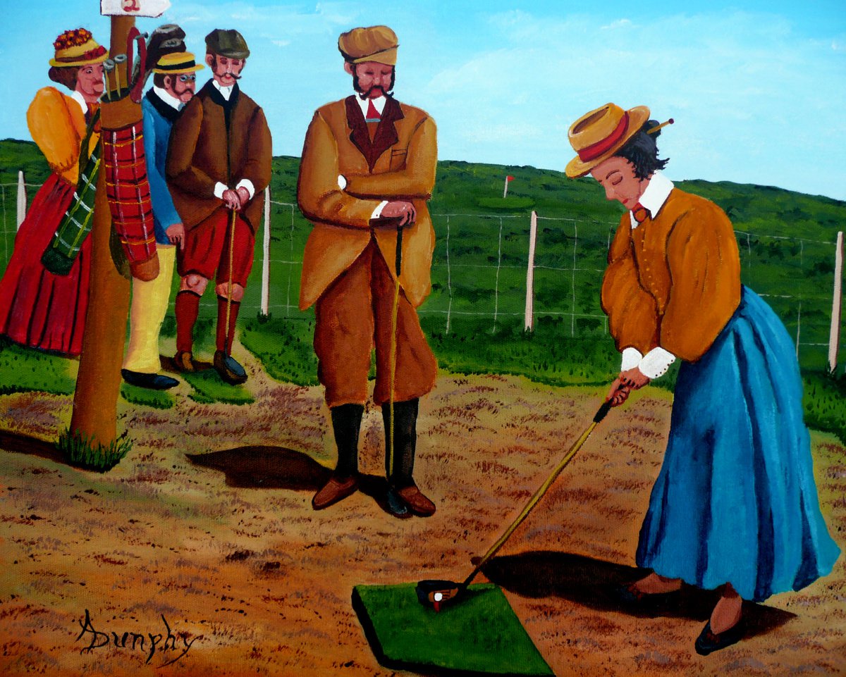 Golf Day by Dunphy Fine Art