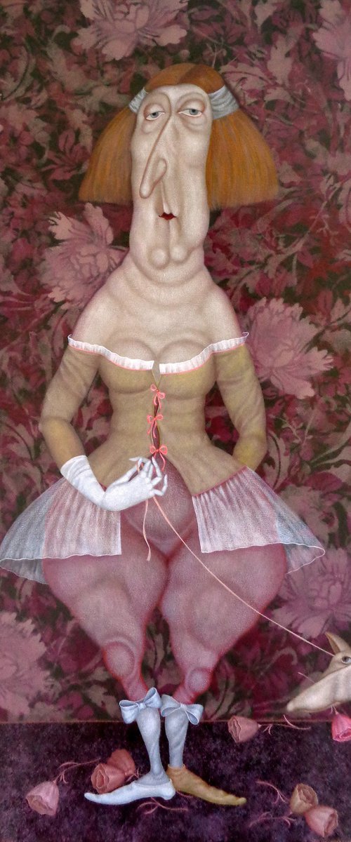 3942 " The Lady with the Dog" by Evgenia Saré