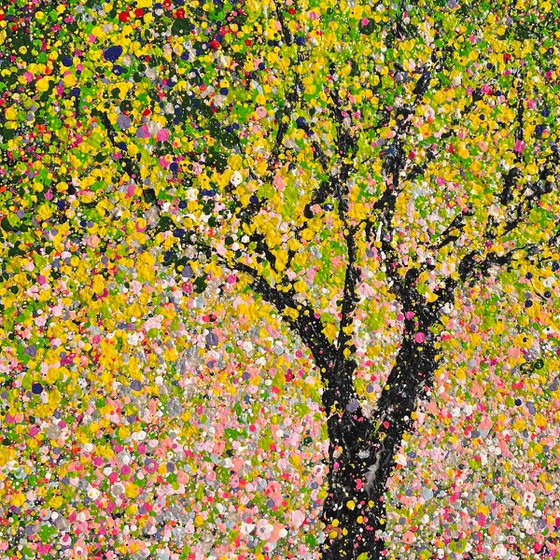 Luminous Spring - framed