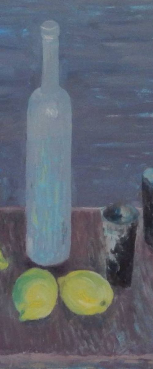 The Limoncello Bottle by Stephen Howard Harrison