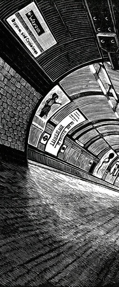 Subterranea: Gloucester Road by Rebecca Coleman