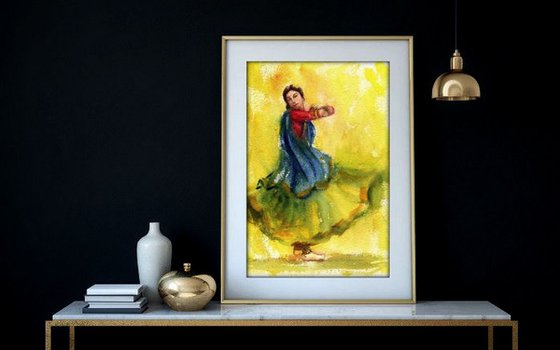 Indian Kathak Dancer 3