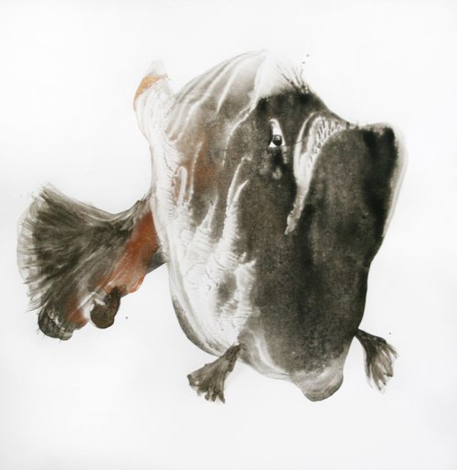 Haughty fish by Salana Art Gallery