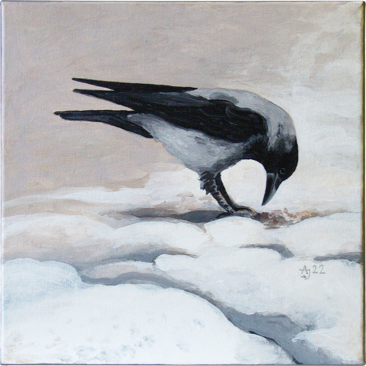 Crow by Jolanta Czarnecka
