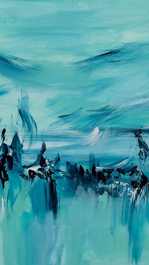 Les guerriers cyans by ÂME SAUVAGE