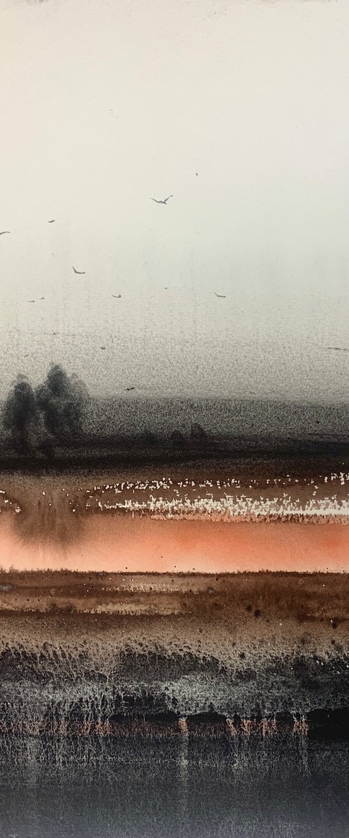 Abstraction, Trees, #6 by Eugenia Gorbacheva