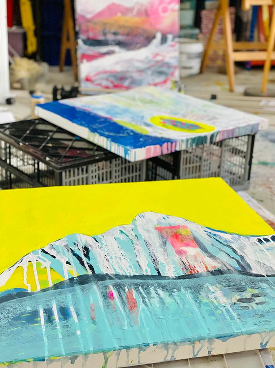 Yellow Mountain Rising