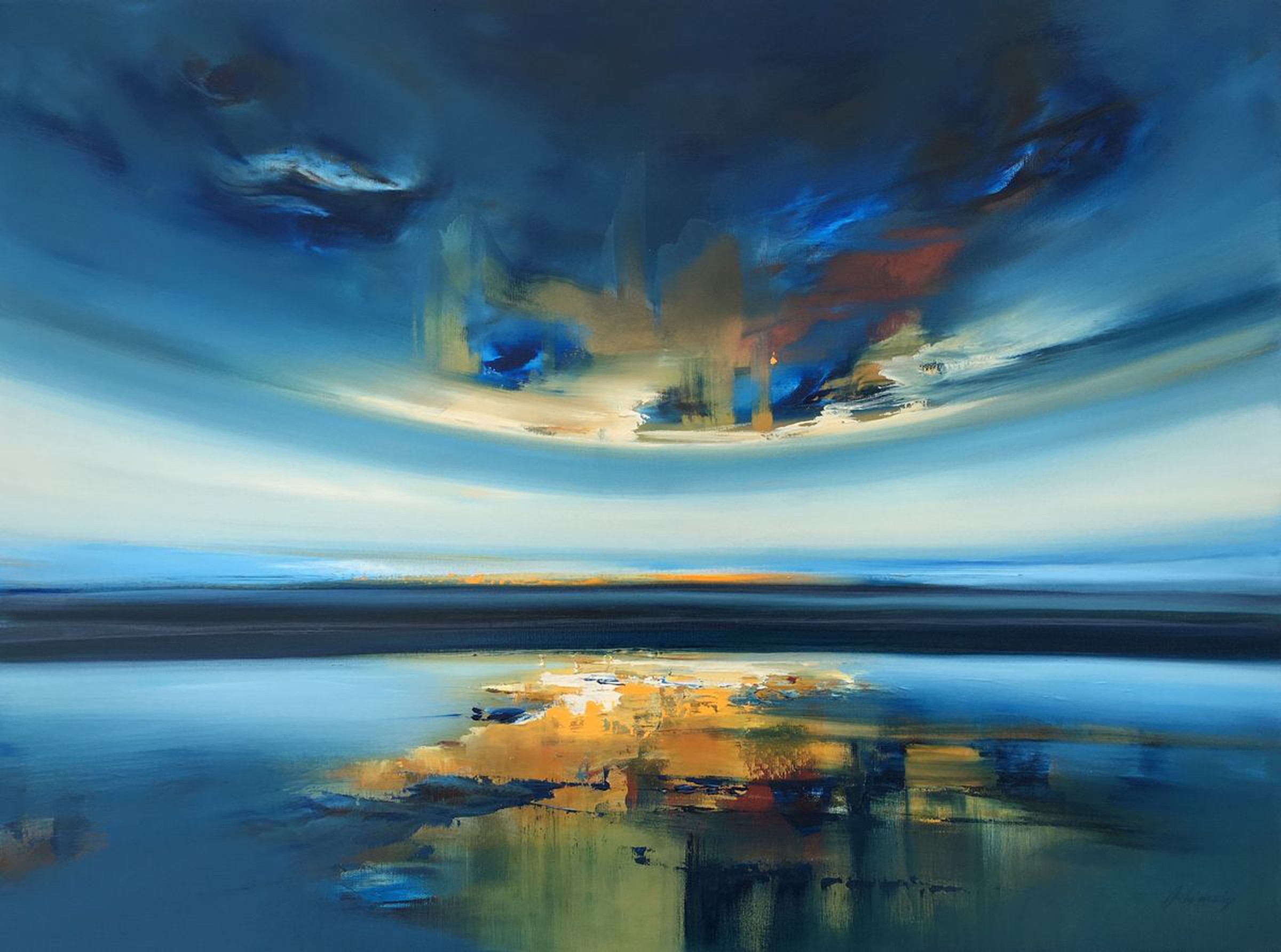Watching Over You 60 X 80 Cm Abstract Landsca Artfinder