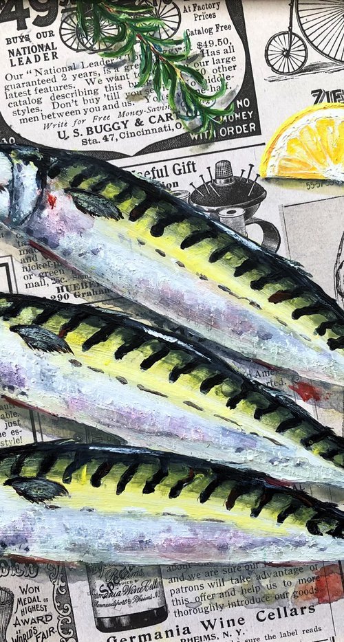 Mackerel recipe by Lena Smirnova