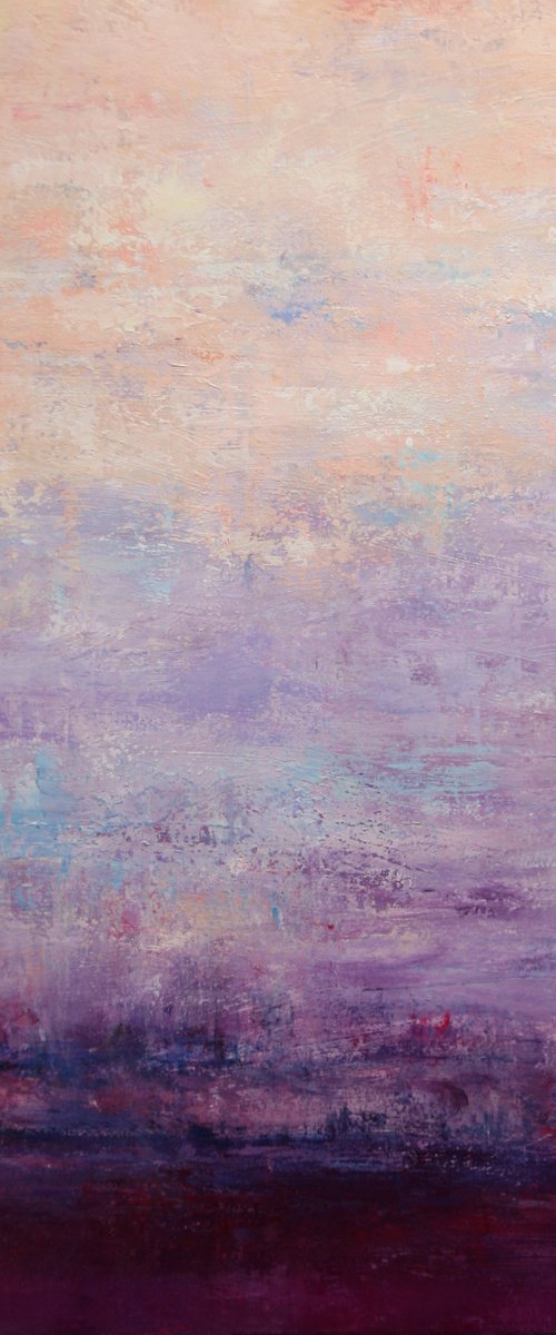 Abstract Sunset Landscape II by Behshad Arjomandi