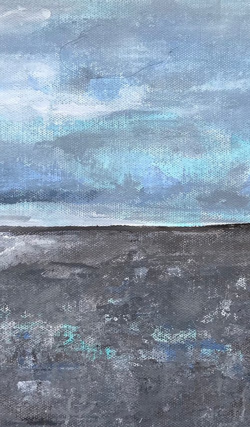 Coastal Blue - North Norfolk Coast - Seascape 7 by Catherine Winget