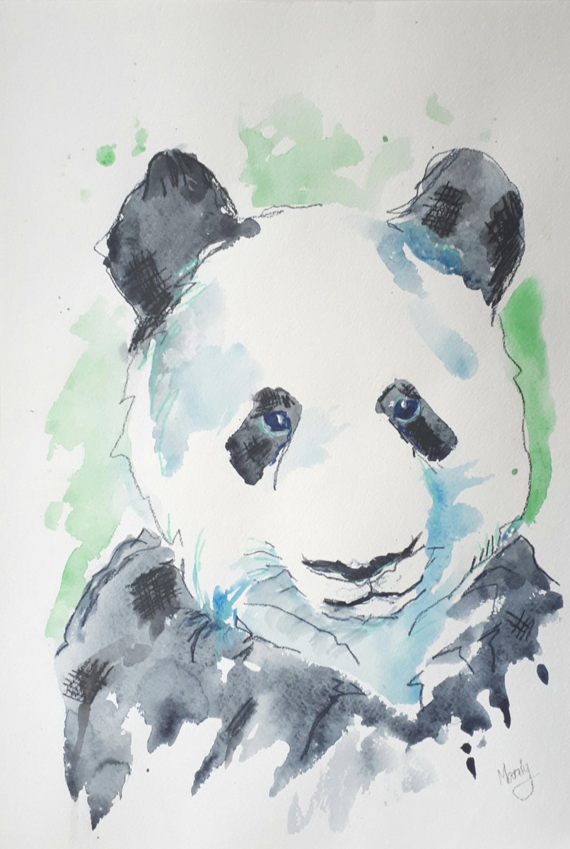 Panda by Marily Valkijainen