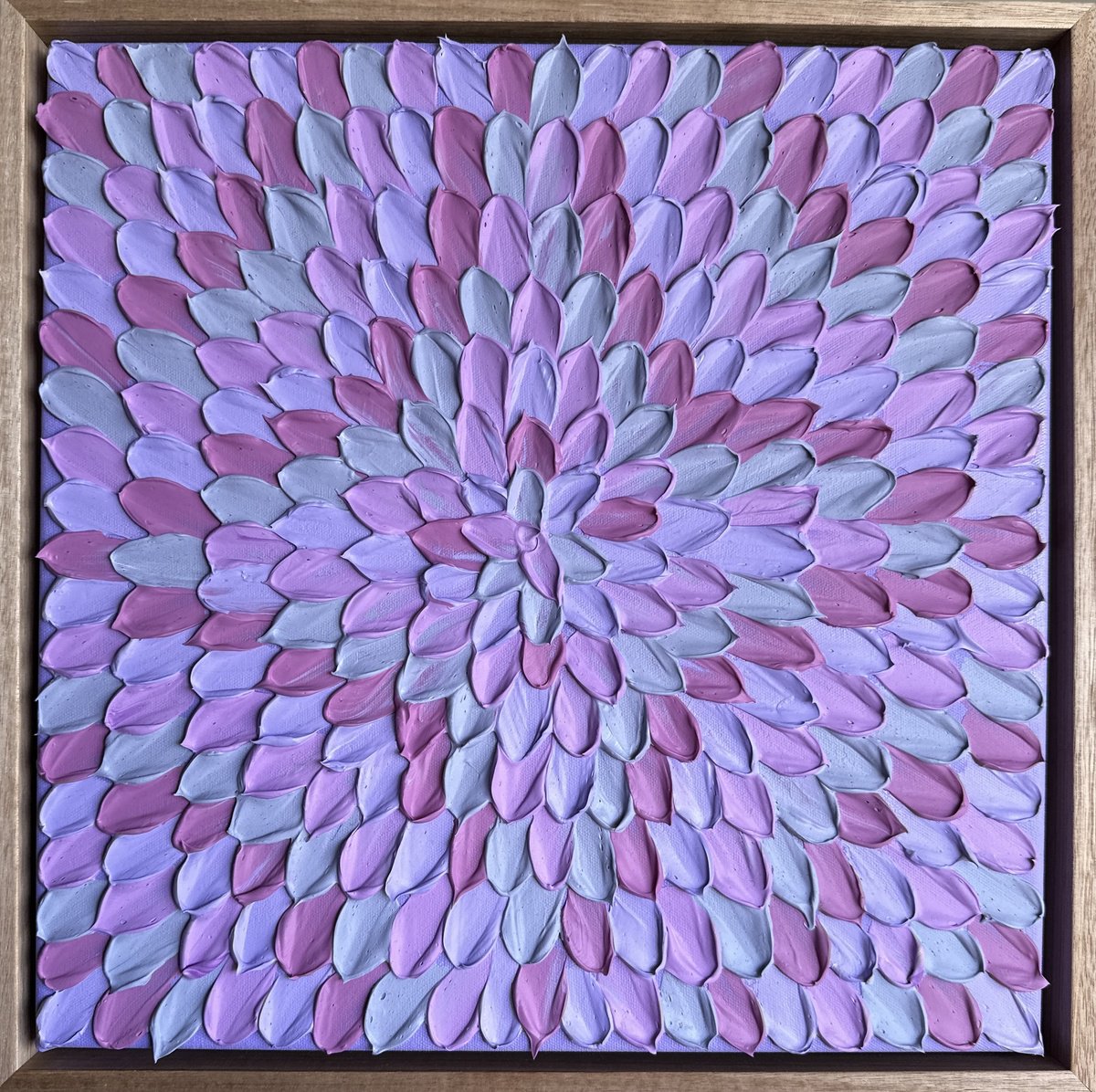 Purple Nights (Framed) By Guzaliya Xavier, 13 X 13, Artwork For Sale On Artfinder
