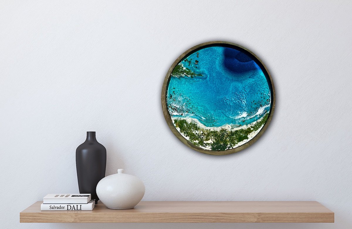 Ocean porthole #17 by Ana Hefco