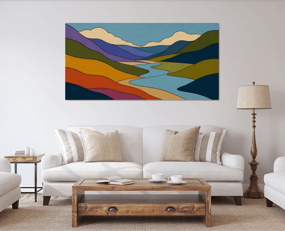 Flowing Landscape #35