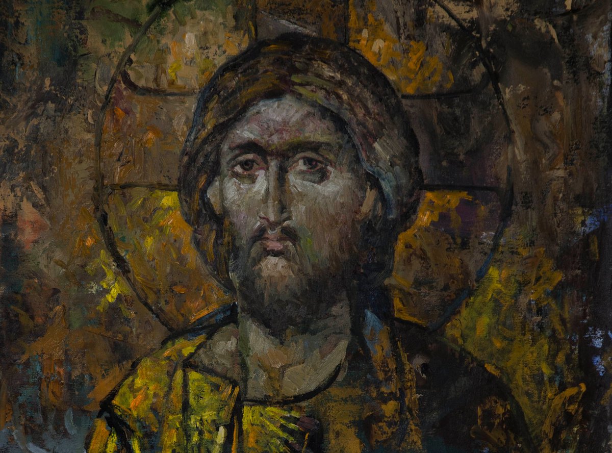 Cristo Pantocrator by Sergei Yatsenko