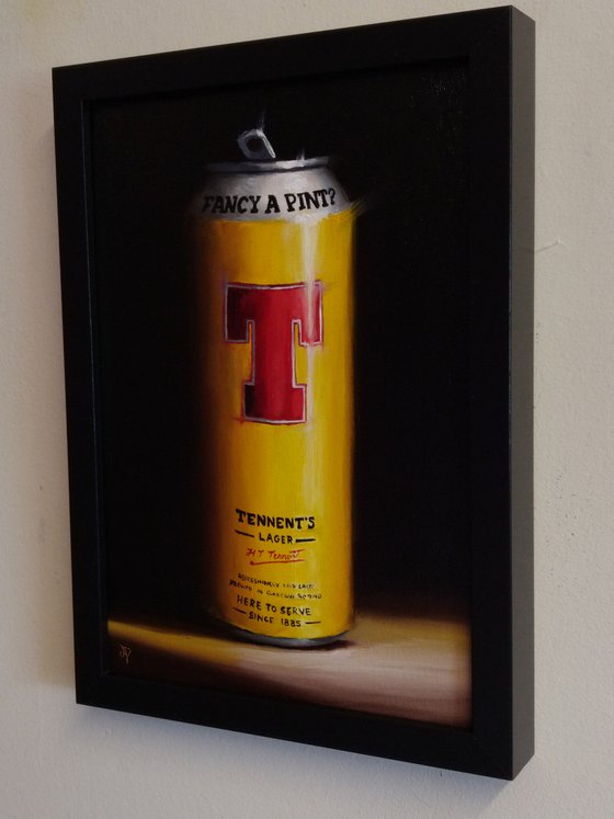 Tennents Lager still life