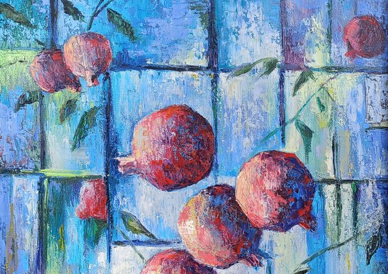 Pomegranate Mosaic