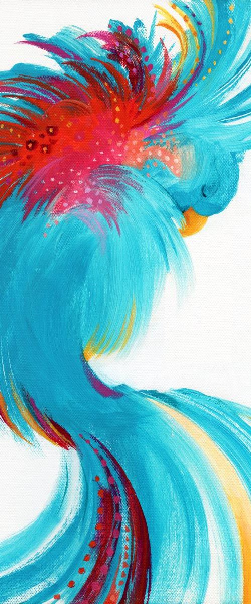 Oiseau Bleu by Debra Wenlock