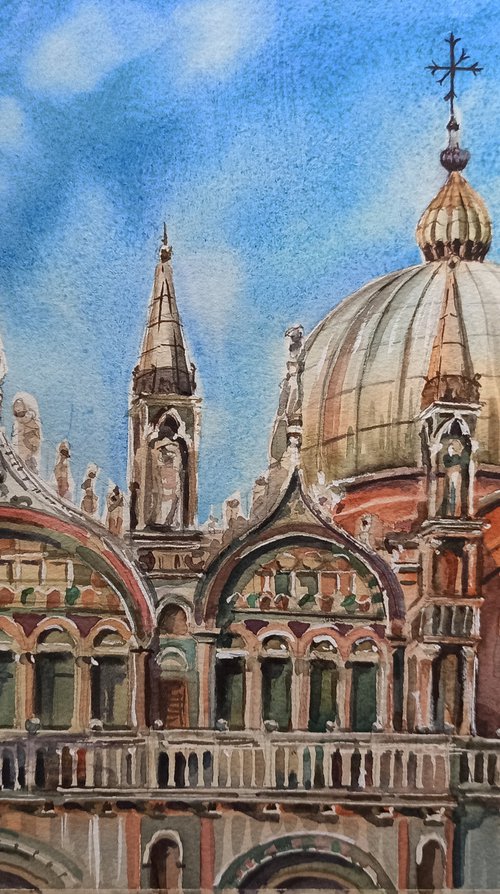 Venice. San Marco Cathedral by Olga Drozdova