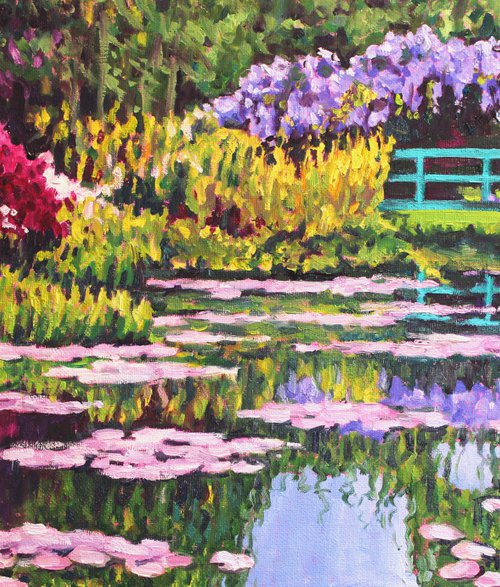 Monet's Garden by Zoe Elizabeth Norman