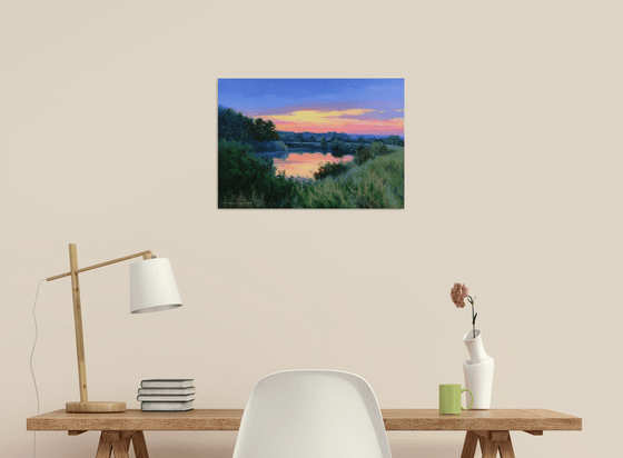 Sunset after the rain