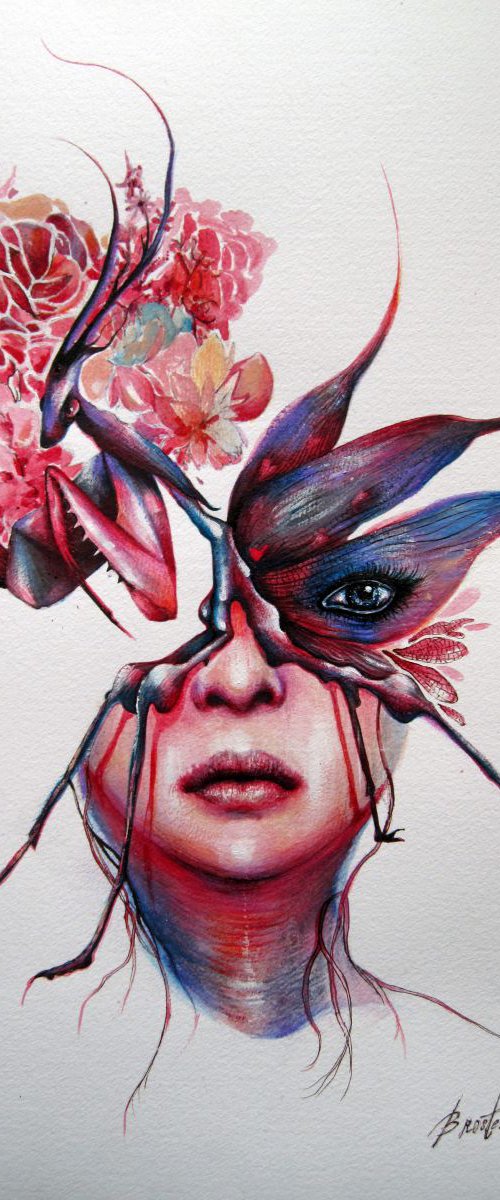 "Dragon Mantis" by Valentina Brostean