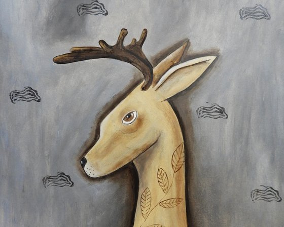 The deer