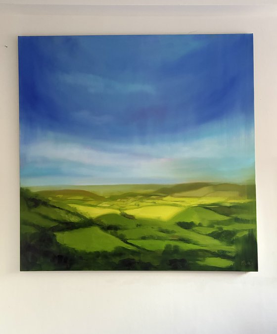 Sunlight on the hills