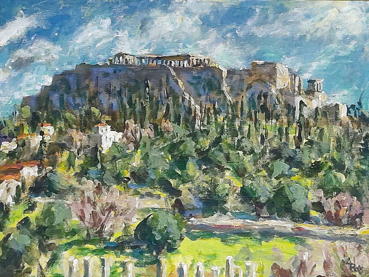 Acropolis by Dimitris Voyiazoglou