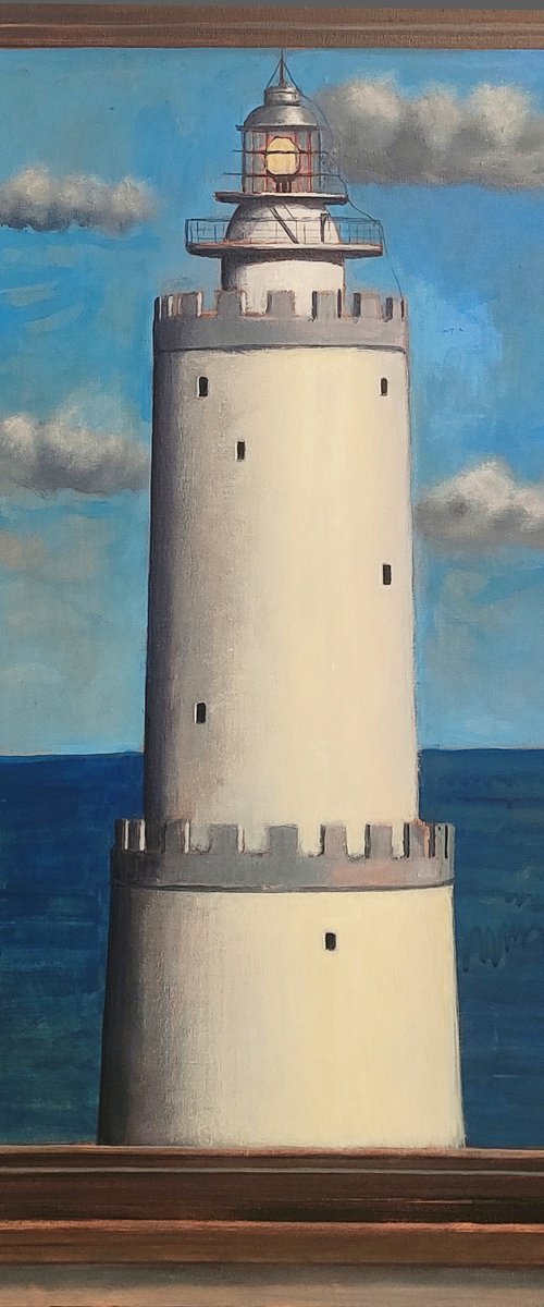 The White Lighthouse by Andrea Vandoni