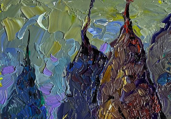 Cold wind in the evening