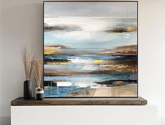 Teal Reflections of Daybreak