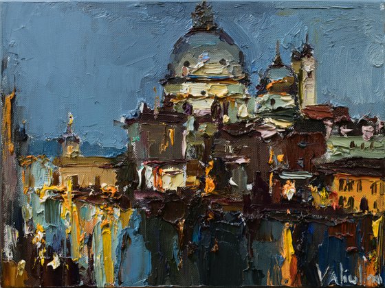 Venice Italy - Original Oil Painting