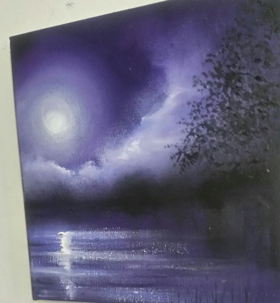 Moonlit purple