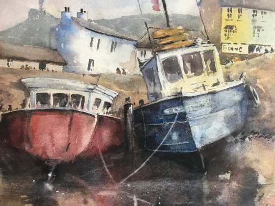 3 boats, Tenby