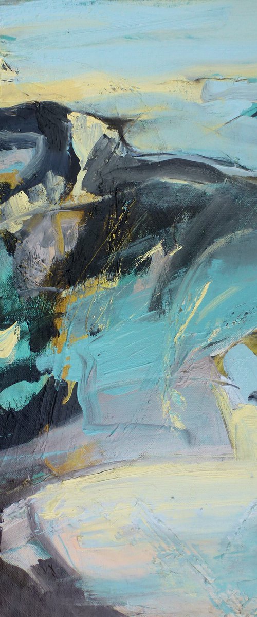 Parys Mountain II by Antonia Glynne Jones