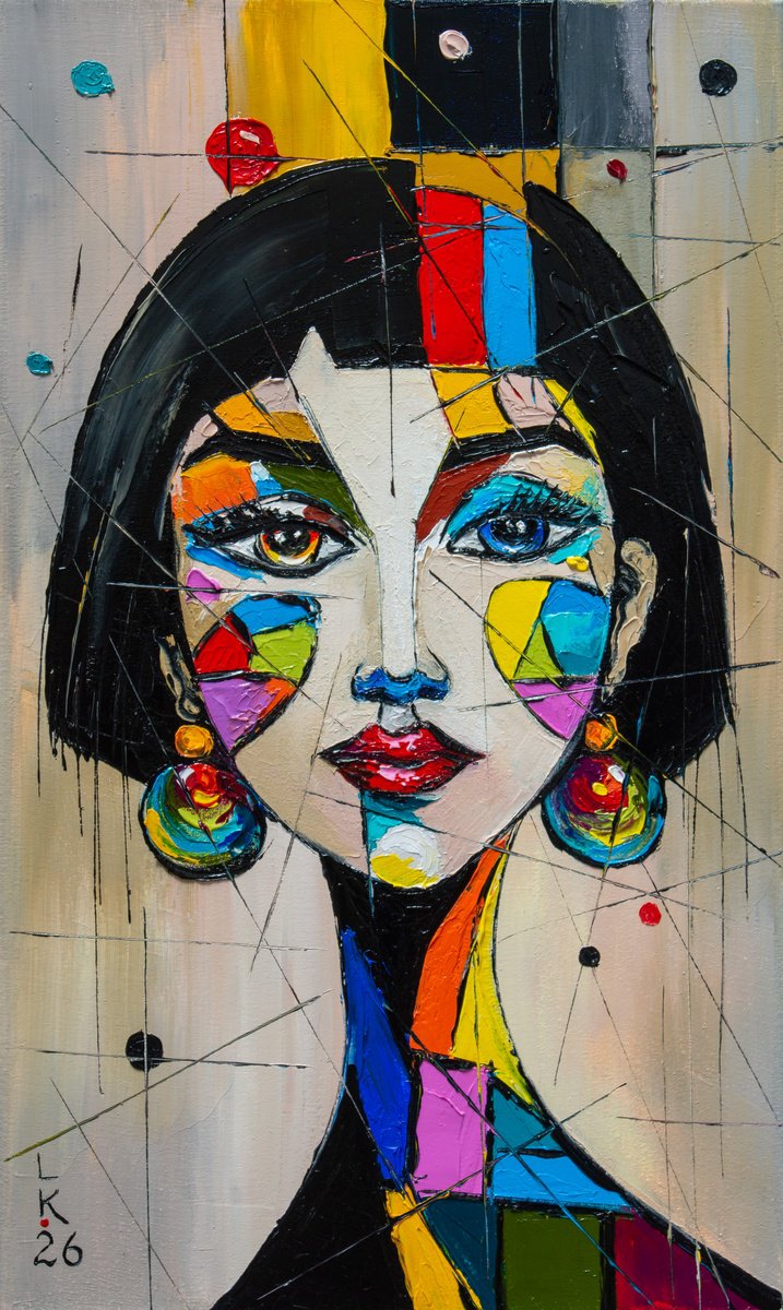 Structured Beauty By Liubov Kuptsova, 12 X 20, Artwork For Sale On Artfinder