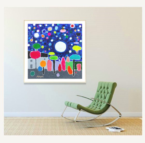 Starry Night (pop, nature, impressionism)
