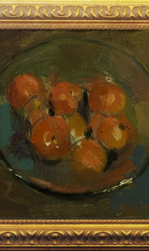 Tangerines in a Bowl by Andre Pallat