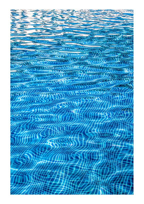 Swimming Pool Motion. Limited Edition 1/50 15x10 inch Photographic Print