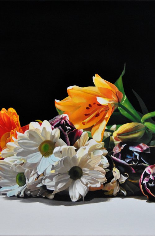 Still life with  flowers by Valeri Tsvetkov