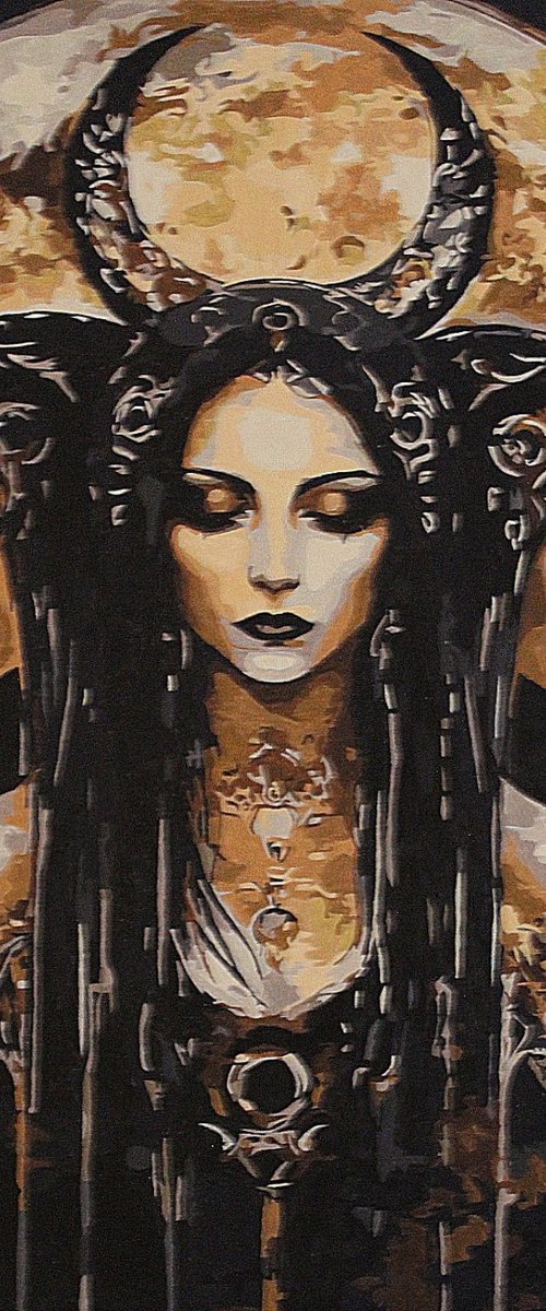 The Triple Goddess by Art D'Mor