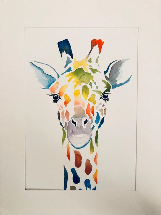 Giraffe - Limited Edition Print