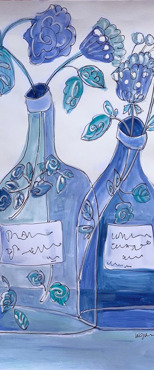 Bottle Blues by Holly Wojahn