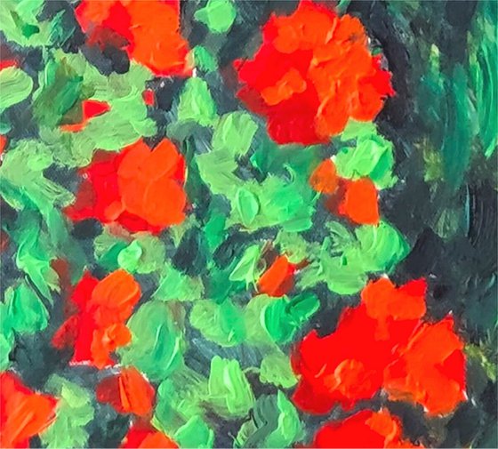 Red flowers