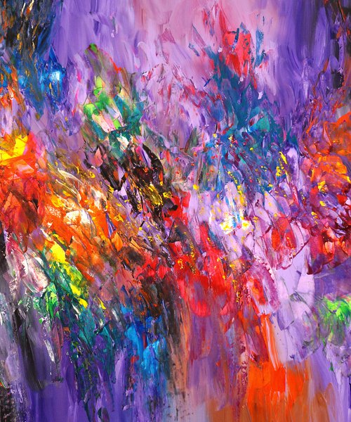 Purple Daydream XXL 1 by Peter Nottrott