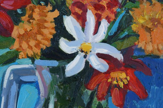 Vase of flowers
