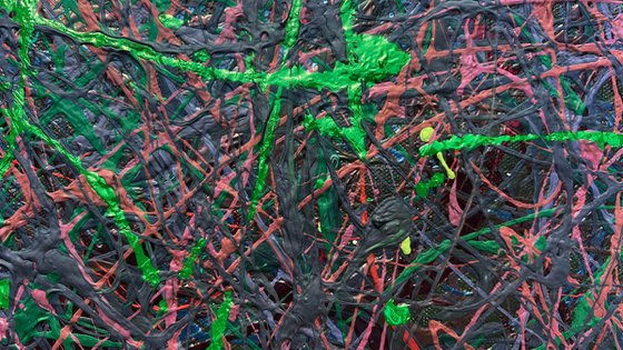 In search of silence- 2 (green)